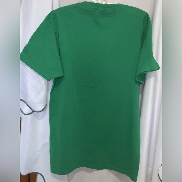 Elf Movie T-shirt Green unisex large Four Main Food Groups Graphic 100% Cotton - Picture 2 of 5